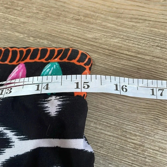 Trina Turk X INC International Concepts Tribal Print strapless Jumpsuit Size S - Picture 6 of 12